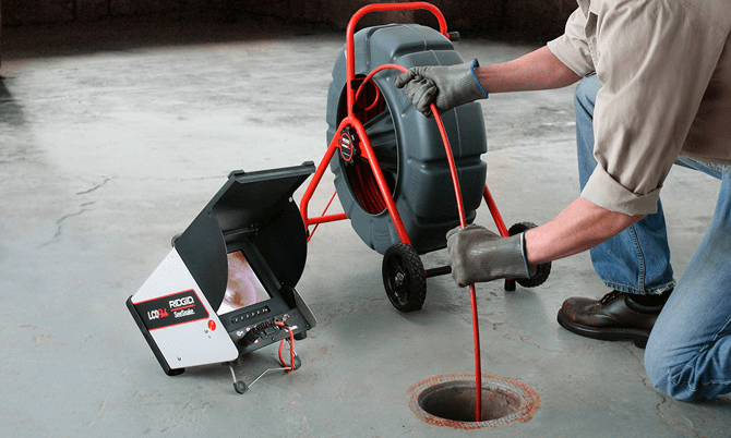 Video Pipe Inspection in Harmon